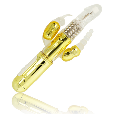Vibratore Multifunzione con 3 Stimolatori Regolabili e Ricaricabile